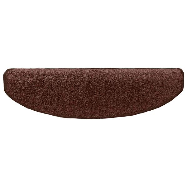 Grote foto vidaxl zelfklevende trapmatten 15 pcs bruin 80 x 24 5 x 3 5 cm huis en inrichting overige huis en inrichting