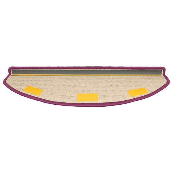 Grote foto vidaxl zelfklevende trapmatten 15 pcs violet 80 x 24 5 x 3 5 cm huis en inrichting overige huis en inrichting