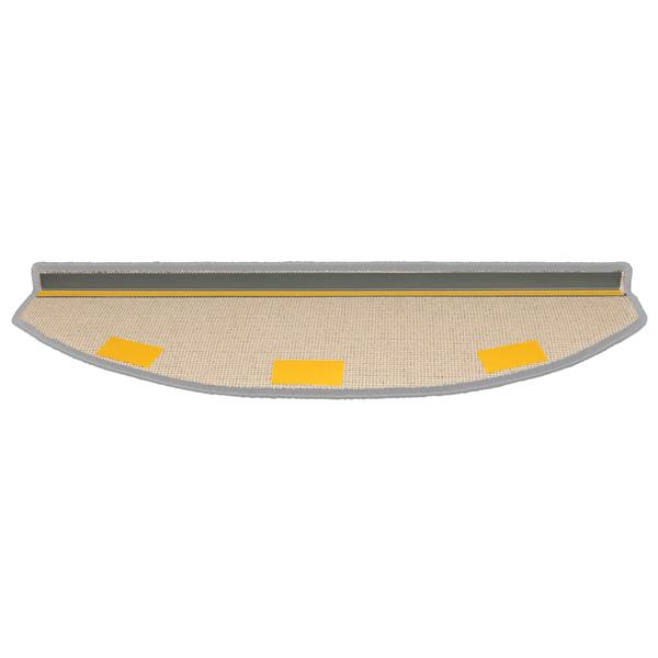 Grote foto vidaxl zelfklevende trapmatten 15 pcs lichtgrijs 80 x 24 5 x 3 5 cm huis en inrichting overige huis en inrichting
