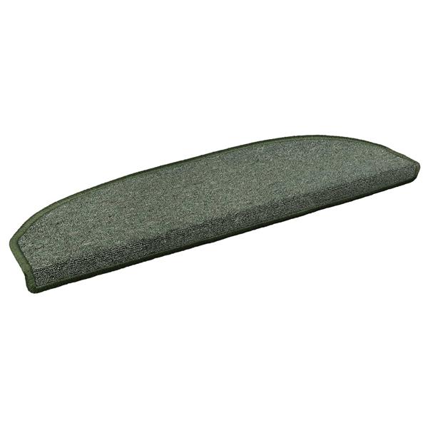 Grote foto vidaxl zelfklevende trapmatten 15 pcs donkergroen 80 x 24 5 x 3 5 cm huis en inrichting overige huis en inrichting