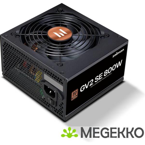 Grote foto zalman gv2se power supply unit 800 w 20 4 pin atx atx zwart computers en software overige