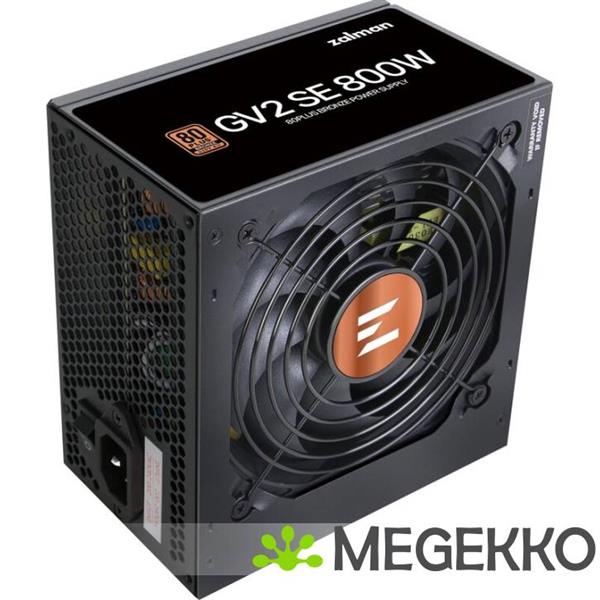 Grote foto zalman gv2se power supply unit 800 w 20 4 pin atx atx zwart computers en software overige