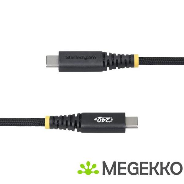 Grote foto startech.com usb 2.0 0.48gbps 240w usb type c 3m usb if gecertificeerd computers en software overige computers en software