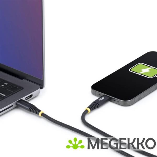 Grote foto startech.com usb 2.0 0.48gbps 240w usb type c 3m usb if gecertificeerd computers en software overige computers en software