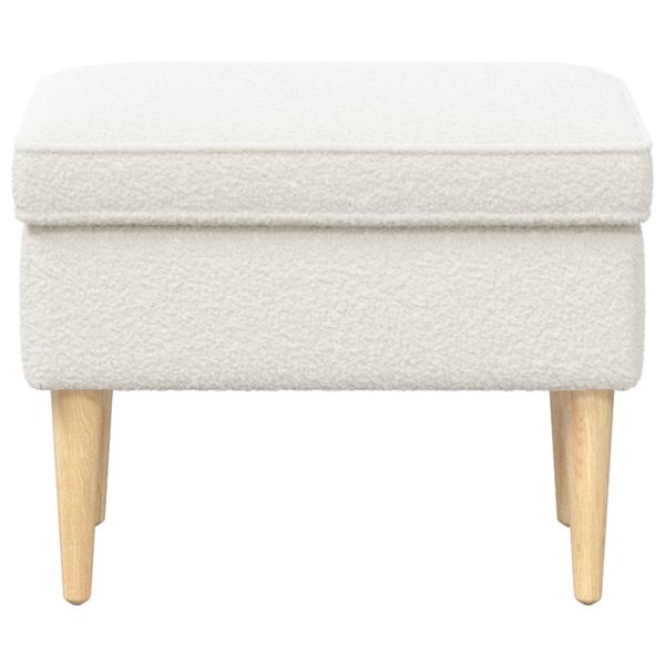 Grote foto vidaxl voetenbank cr mekleurig 55 x 35 x 41 cm boucl huis en inrichting stoelen