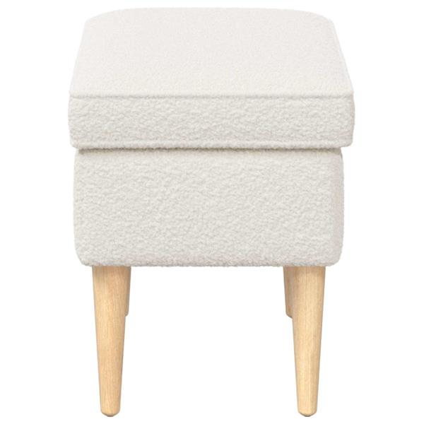 Grote foto vidaxl voetenbank cr mekleurig 55 x 35 x 41 cm boucl huis en inrichting stoelen