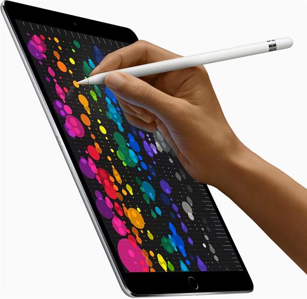 Grote foto magazijn opruiming apple ipad pro 64gb 10.5 inch model 2017 zwart wifi 4g garantie telecommunicatie ipad