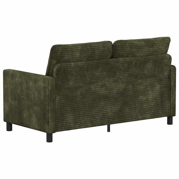 Grote foto vidaxl bank groen 156 x 81 x 87 5 cm polyester huis en inrichting bankstellen
