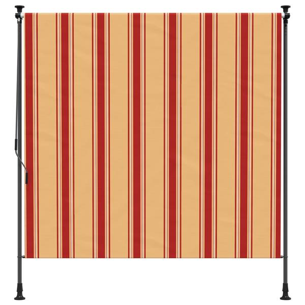 Grote foto vidaxl buiten rolgordijn multikleur 150 x 270 cm tuin en terras overige tuin en terras