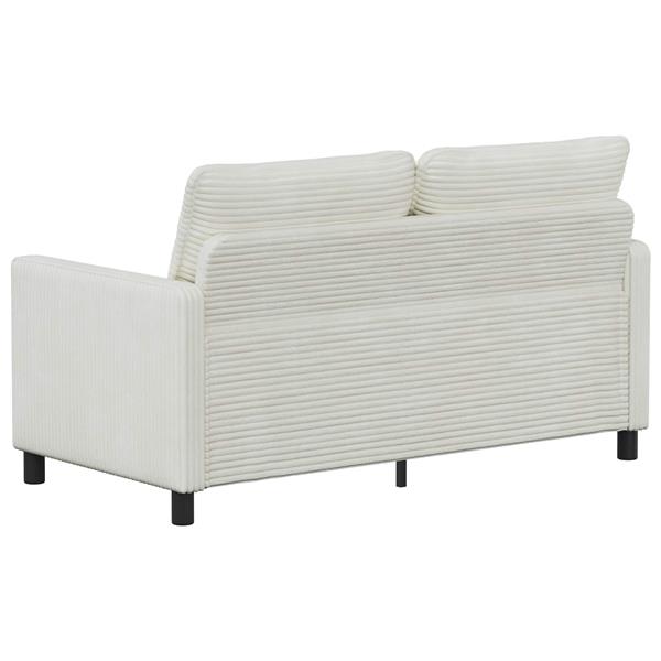 Grote foto vidaxl bank cr mekleurig 156 x 81 x 87 5 cm polyester huis en inrichting bankstellen
