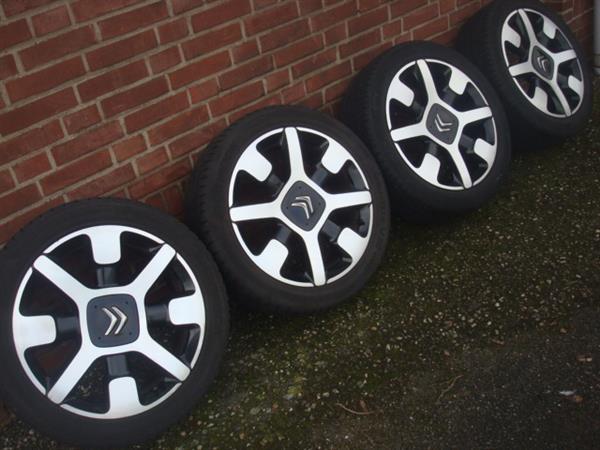 Grote foto 17 inch originele bicolor citro n velgen 4x108 auto onderdelen banden en velgen
