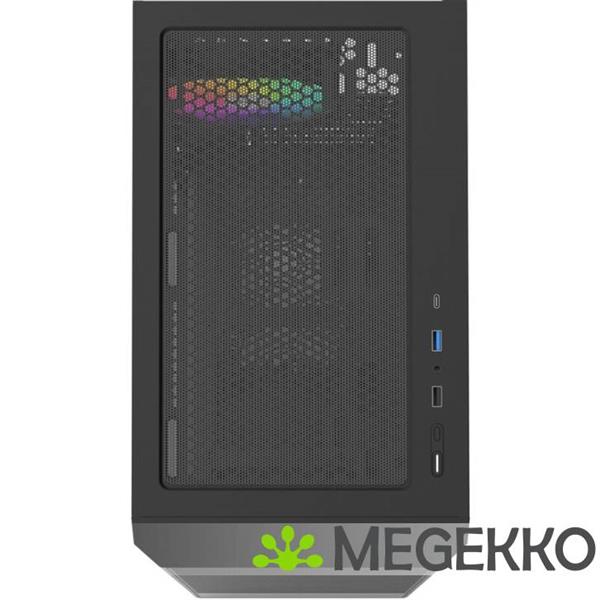Grote foto montech x2 plus midi tower zwart computers en software behuizingen en kasten