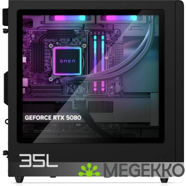 Grote foto hp omen 35l gt16 1082nd amd ryzen 7 rtx 5080 gaming desktop computers en software overige computers en software