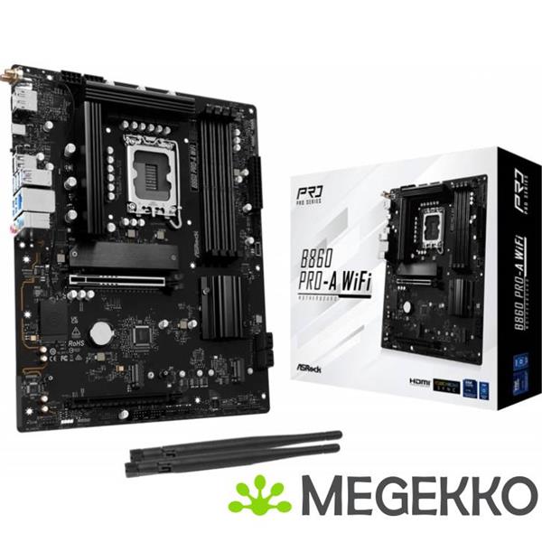 Grote foto asrock b860 pro a wifi computers en software moederborden