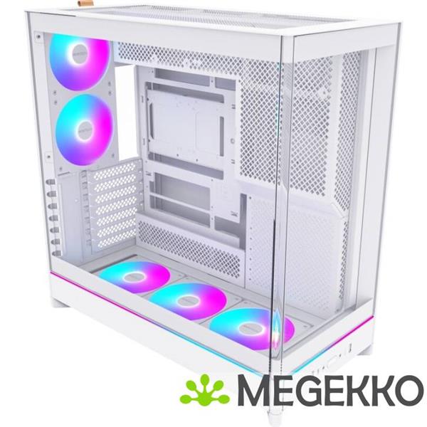 Grote foto montech hs02 pro wit computers en software behuizingen en kasten