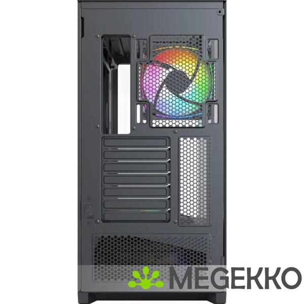 Grote foto montech sky 3 midi tower zwart computers en software behuizingen en kasten
