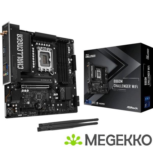 Grote foto asrock b860m challenger wifi computers en software moederborden