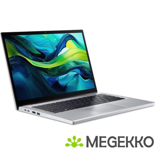 Grote foto acer aspire go spin 14 agsp14 31pt 37kw 14 intel core 3 hybride touchscreen laptop computers en software overige computers en software