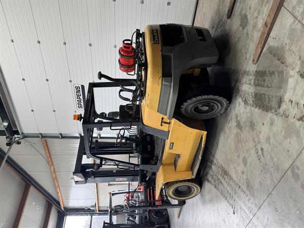 Grote foto daewoo schep truck 7 tons lpg heftruck met vorkversteller agrarisch heftrucks