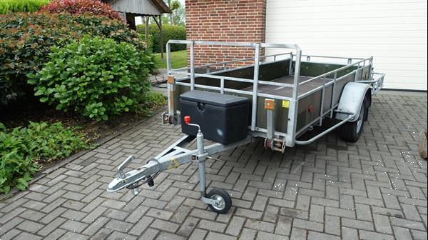 Grote foto aanhangwagen 300x130 cm 750 kg agrarisch aanhangwagens