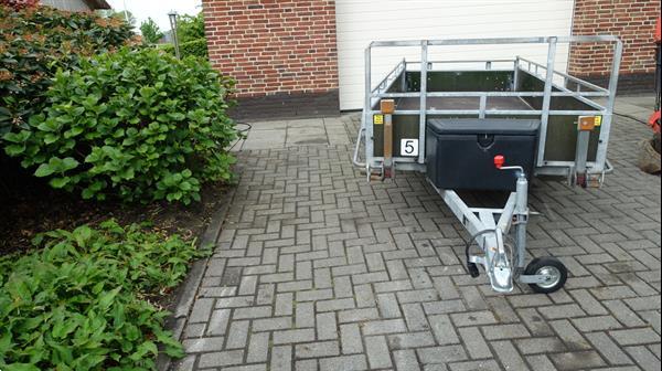 Grote foto aanhangwagen 300x130 cm 750 kg agrarisch aanhangwagens