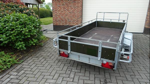 Grote foto aanhangwagen 300x130 cm 750 kg agrarisch aanhangwagens