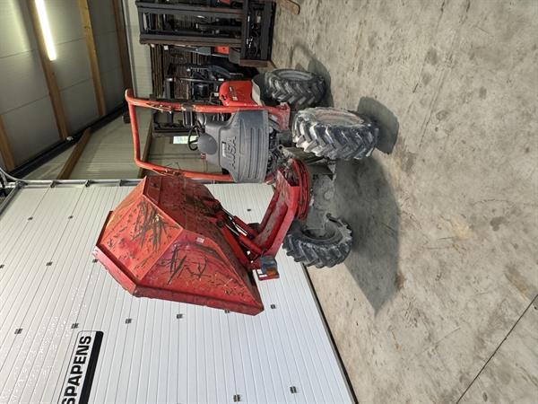 Grote foto ausa 4x4 knikdumper 1.5 ton bj 2014 kubota diesel zwenk kiep laadbak doe het zelf en verbouw wegenbouw