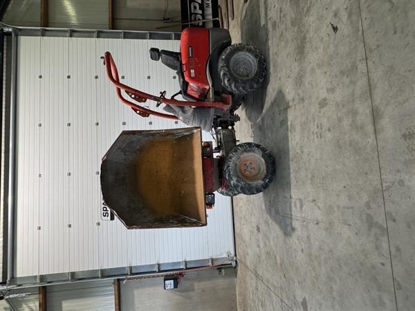 Grote foto ausa 4x4 knikdumper 1.5 ton bj 2014 kubota diesel zwenk kiep laadbak doe het zelf en verbouw wegenbouw