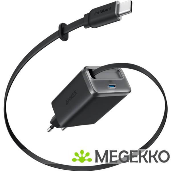 Grote foto anker nano usb c oplader 35w met instacord computers en software overige