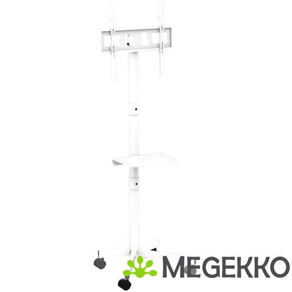 Grote foto gembird tvs 55t 03 w tv bevestiging 139 7 cm 55 wit computers en software overige computers en software