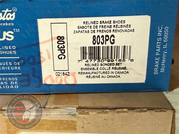 Grote foto raybestos 803pg remschoenen nieuw nos auto onderdelen overige auto onderdelen