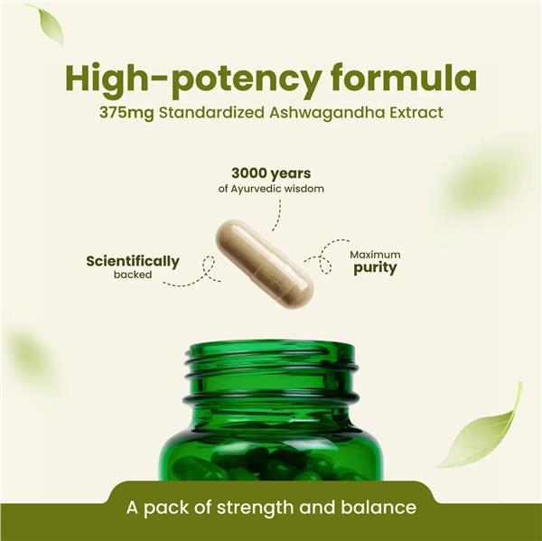 Grote foto ashwagandha kopen for stress relief capsules beauty en gezondheid overige beauty en gezondheid