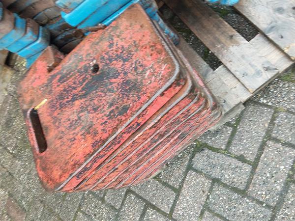 Grote foto frontgewichten 7 stuks agrarisch tractor toebehoren