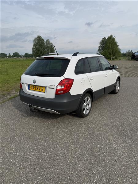 Grote foto skoda fabia 1.2 tsi scout 2012 airco auto skoda