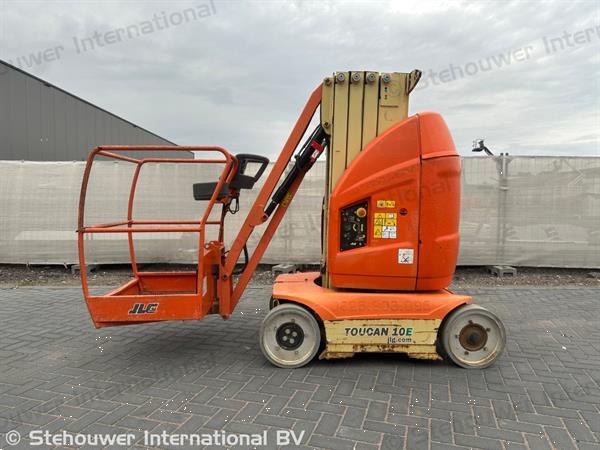 Grote foto jlg toucan 10e masthoogwerker verticale mast hoogwerker doe het zelf en verbouw hoogwerkers