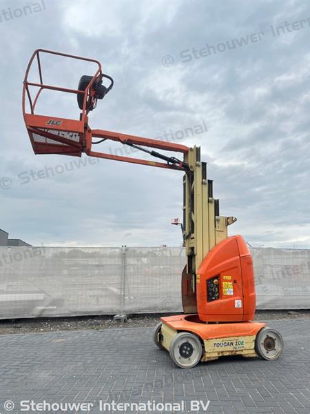 Grote foto jlg toucan 10e masthoogwerker verticale mast hoogwerker doe het zelf en verbouw hoogwerkers