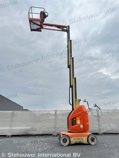 Grote foto jlg toucan 10e masthoogwerker verticale mast hoogwerker doe het zelf en verbouw hoogwerkers