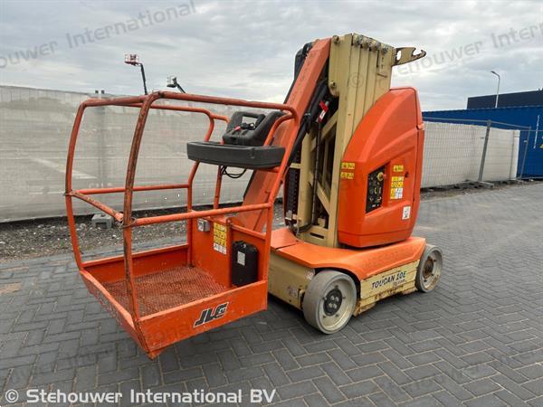 Grote foto jlg toucan 10e masthoogwerker verticale mast hoogwerker doe het zelf en verbouw hoogwerkers