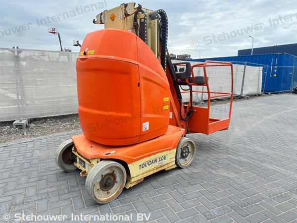 Grote foto jlg toucan 10e masthoogwerker verticale mast hoogwerker doe het zelf en verbouw hoogwerkers