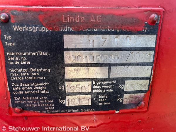 Grote foto linde h70d agrarisch heftrucks