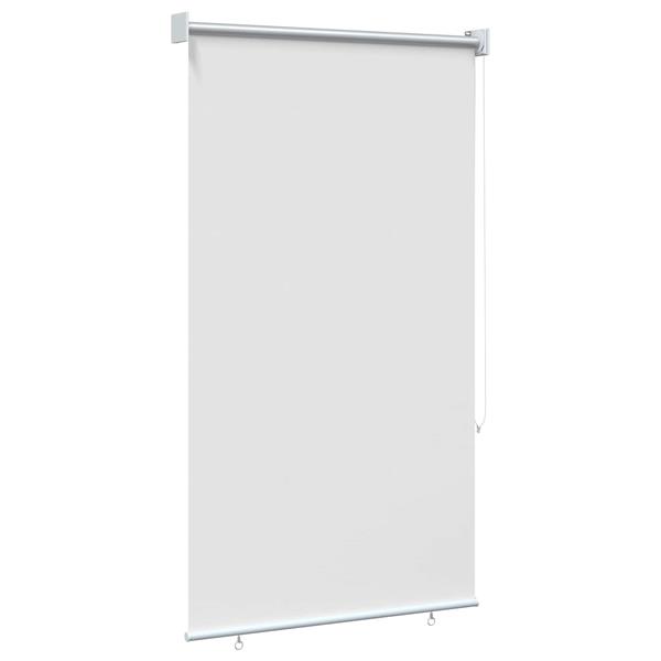 Grote foto vidaxl rolgordijn uv bescherming wit 60 x 140 cm polyester huis en inrichting gordijnen en lamellen