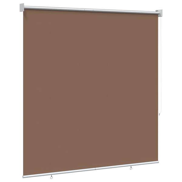 Grote foto vidaxl rolgordijn uv bescherming taupe 100 x 230 cm polyester huis en inrichting gordijnen en lamellen