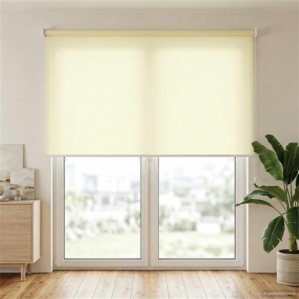 Grote foto vidaxl rolgordijn uv bescherming cr mekleurig 180 x 230 cm polyester huis en inrichting gordijnen en lamellen