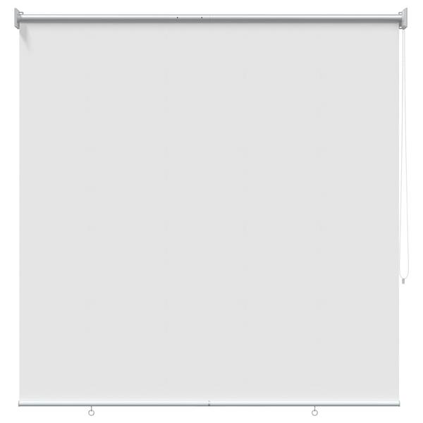 Grote foto vidaxl rolgordijn uv bescherming wit 140 x 230 cm polyester huis en inrichting gordijnen en lamellen