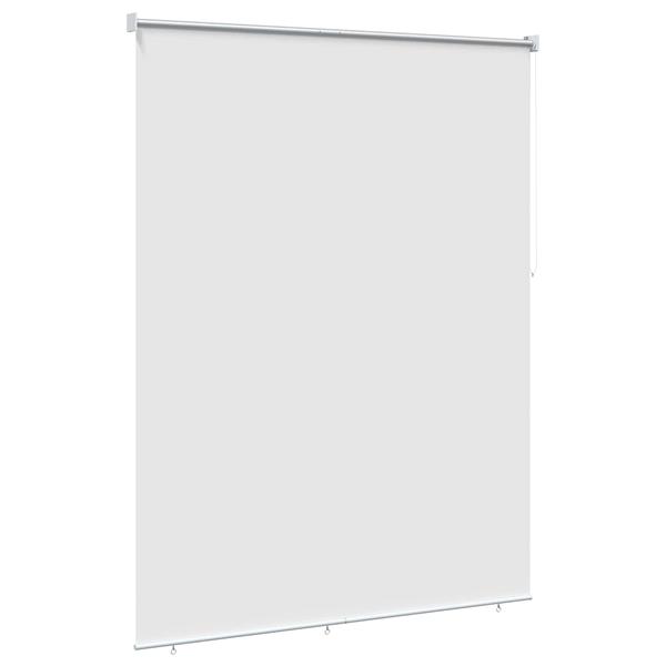 Grote foto vidaxl rolgordijn uv bescherming wit 180 x 140 cm polyester huis en inrichting gordijnen en lamellen