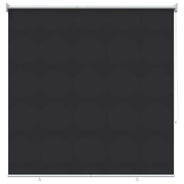 Grote foto vidaxl rolgordijn uv bescherming antracietkleurig 100 x 230 cm huis en inrichting gordijnen en lamellen