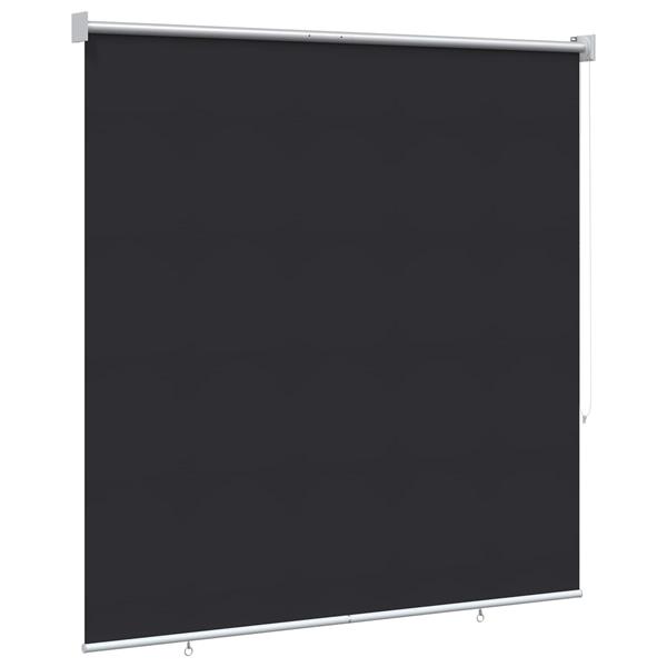 Grote foto vidaxl rolgordijn uv bescherming antracietkleurig 100 x 230 cm huis en inrichting gordijnen en lamellen