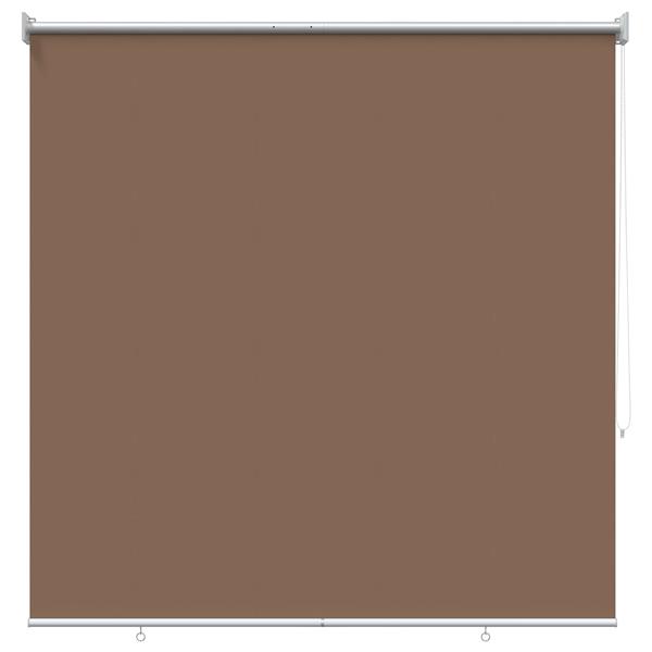 Grote foto vidaxl rolgordijn uv bescherming taupe 120 x 230 cm polyester huis en inrichting gordijnen en lamellen