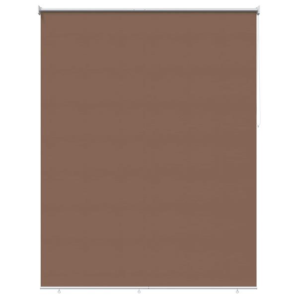Grote foto vidaxl rolgordijn uv bescherming taupe 180 x 140 cm polyester huis en inrichting gordijnen en lamellen