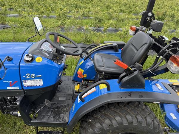 Grote foto solis 26 4wd 25 pk minitractor 2026 60 uur demo agrarisch tractoren